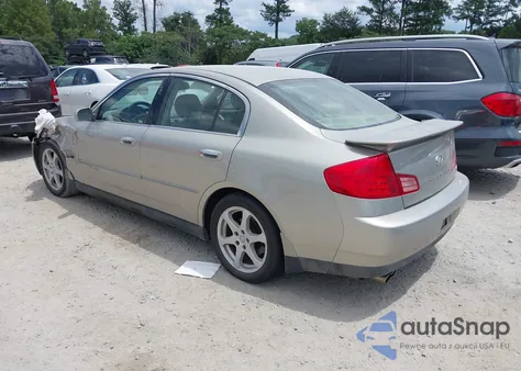 2003 Infiniti G35 Luxury Leather из США, поврежденный, VIN JNKCV51E43M318821